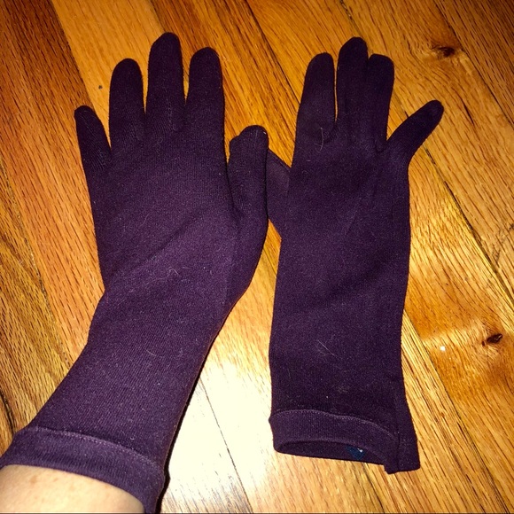 GAP Accessories | Purple Gloves From The Size Sm | Poshmark